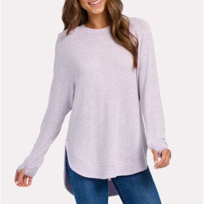 Women's Cuddle Oversize Crew Pullover Thumbnail