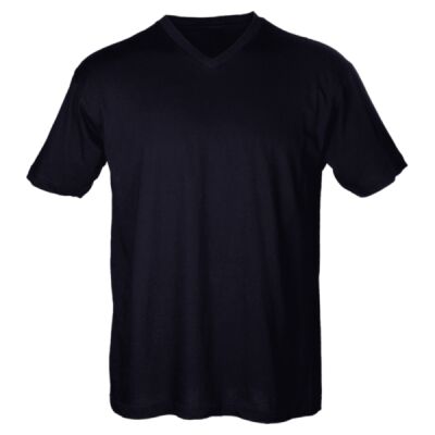 Men's Fine Jersey V-Neck T-Shirt Thumbnail