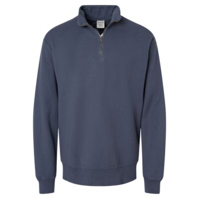 Unisex Garment-Dyed Quarter-Zip Sweatshirt Thumbnail
