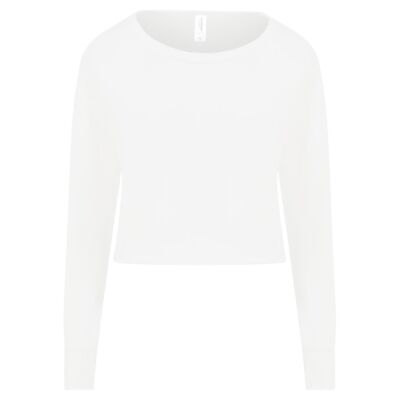 Women's Cropped Crewneck Sweatshirt Thumbnail
