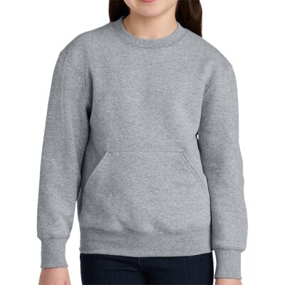 Youth Core Fleece Crewneck Pocket Sweatshirt Thumbnail