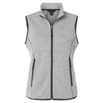 Women's Jasper Jacquard Fleece Vest Thumbnail