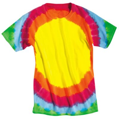 Youth Bullseye Tie-Dyed T-Shirt Thumbnail