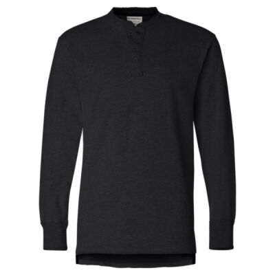 Men's Vintage Brushed Jersey Henley Thumbnail