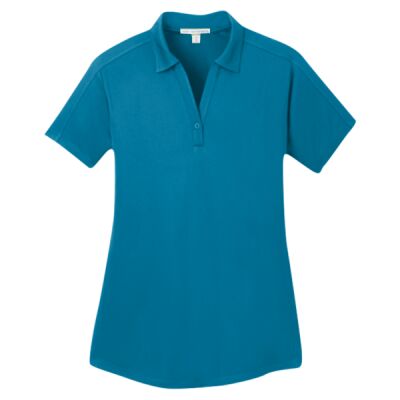 Women's Diamond Jacquard Polo Thumbnail