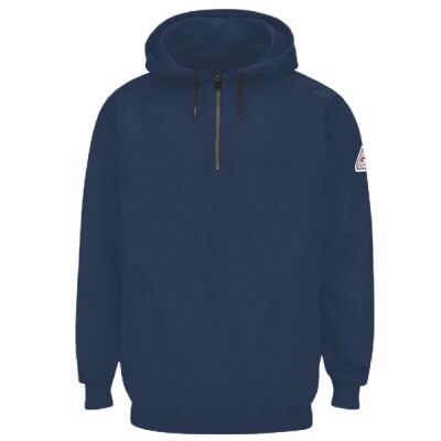 Men's Flame Resistant Quarter-Zip Hooded Sweatshirt Thumbnail
