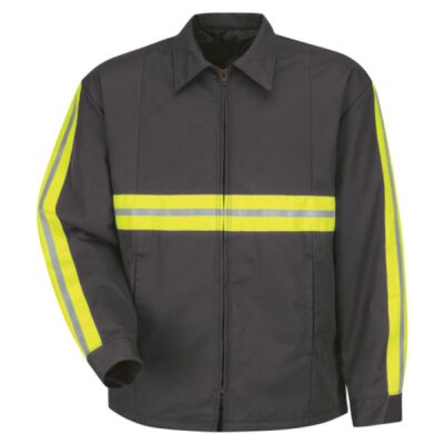 Men's Tall Enhanced Visibility Perma-Lined Panel Jacket Thumbnail