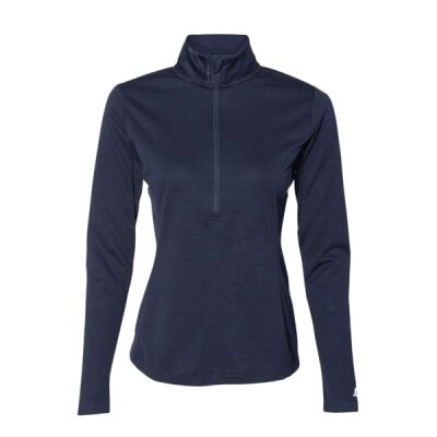 Women's Striated Quarter-Zip Pullover Thumbnail