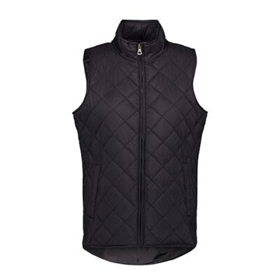 Women's Vintage Diamond Quilted Vest Thumbnail