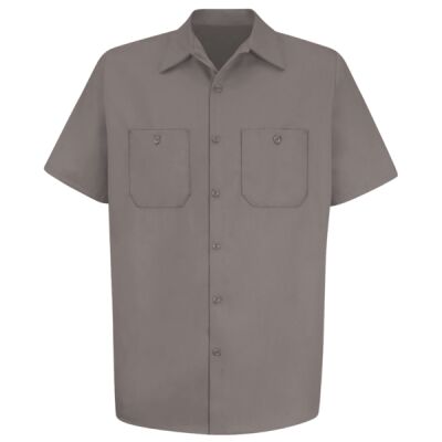 Men's Tall Cotton Short Sleeve Uniform Shirt Thumbnail